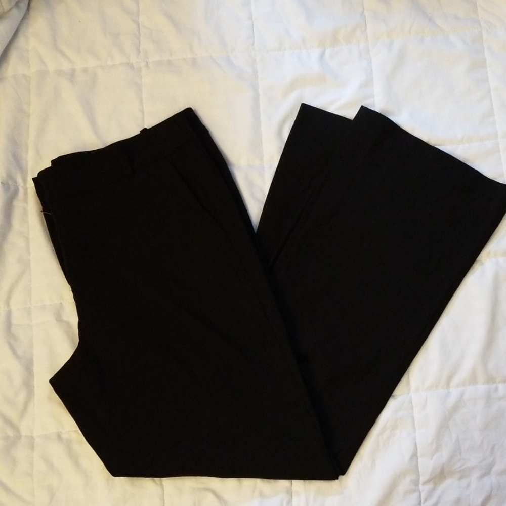 Lane Bryant black dress pants